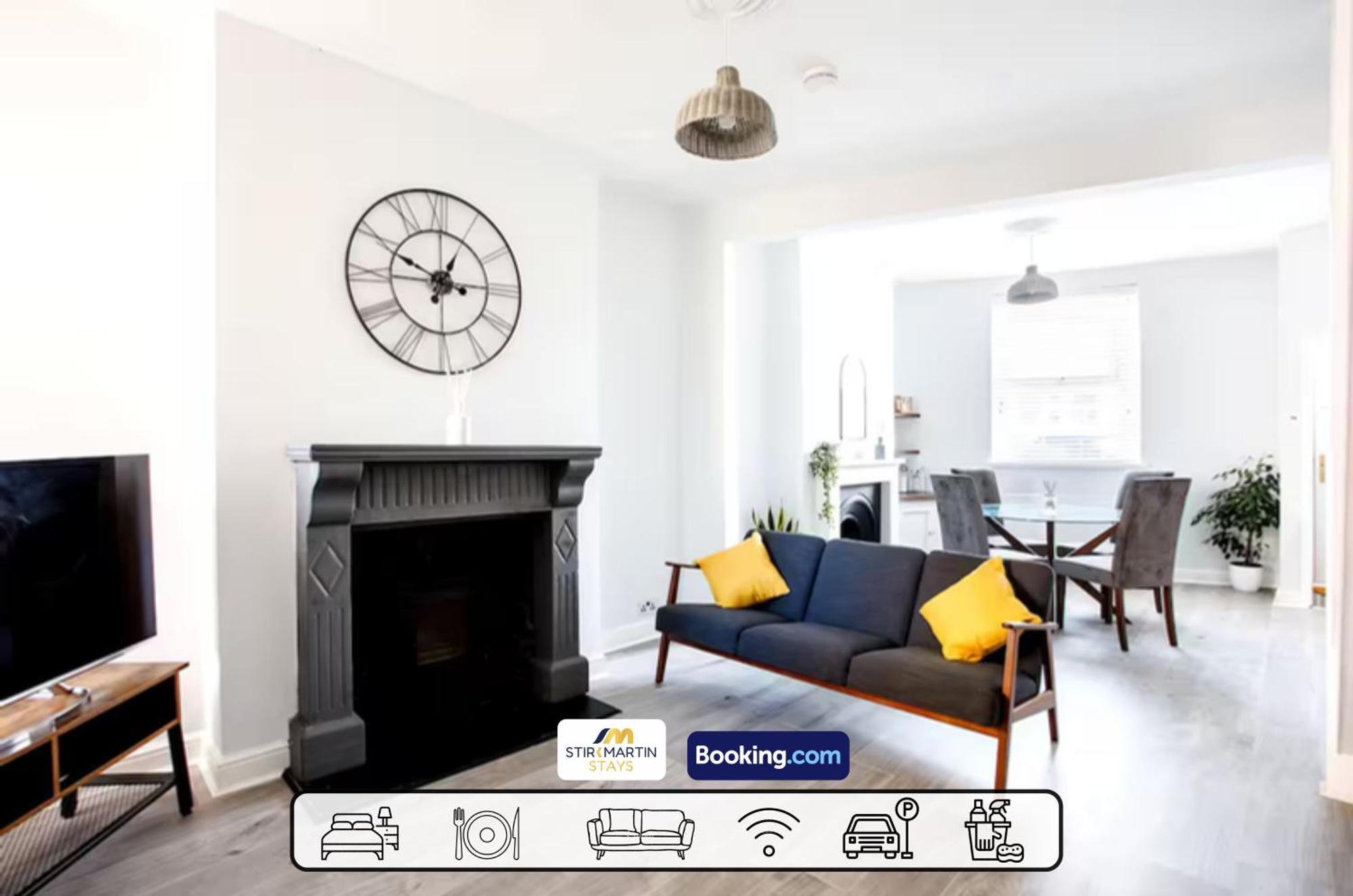 Comfy 3Bed House By Stirkmartin Stays Short Lets & Serviced Accommodation Cardiff With Free Parking & 8Mins To City Centre מראה חיצוני תמונה